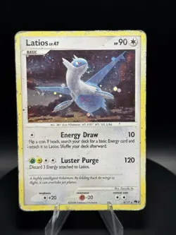 Pokemon Latios 4/17 Pop Series 7 Promo Holo Rare Card - Image 1