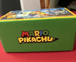 Pokemon Center Mario Pikachu Box EMPTY NO CARDS BOX ONLY - Image 2
