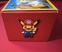 Pokemon Center Mario Pikachu Box EMPTY NO CARDS BOX ONLY - Image 4