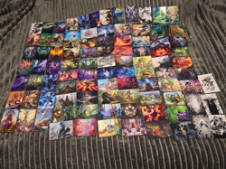 MTG Lot of 95 ART SERIES Cards -NO DOUBLES-Some Gold Signatures - Image 1