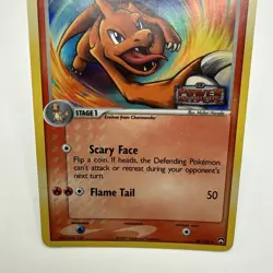 CHARMELEON - 28/108 - EX Power Keepers 2007 - Pokemon Card -STAMPED - Creases - Image 3