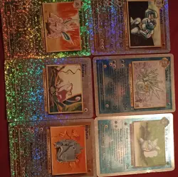 Pokemon TCG Base Set/Team Rocket 6 Holo Cards Lot - Image 2