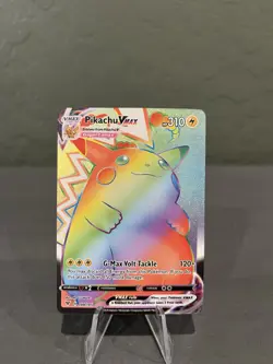 Pokemon Pikachu TCG VMAX Vivid Voltage 188/185 Secret Rare Card Mint - Image 1