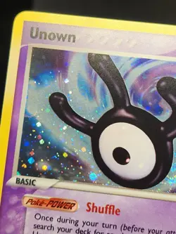 Pokemon Unown EX Unseen Forces Holo Rare Tcg Play Card Game Trade Collect - Image 3