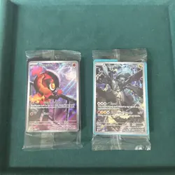 Lot Of two Sealed Pokemon Promo Cards Ns Zekrom & Charcadet - Image 1