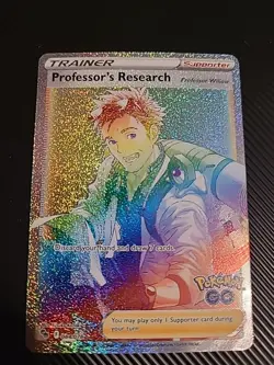 Professor's Research - 084/078 - Pokemon Go Sword & Shield Secret Rare Card NM - Image 1