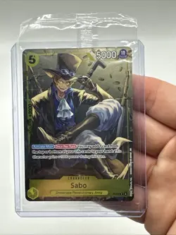 Sabo (Tin Pack Set Vol. 2) P-073 One Piece Promotion Cards Foil (*Sealed*) NM - Image 2