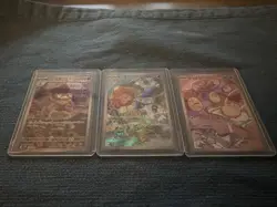 Pokemon Japanese AR Full Art Lot (3 Cards) Castform Exeggcute Scrafty NM - Image 3