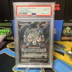 Zacian V GG48/GG70 Crown Zenith Galarian Gallery Pokemon Card PSA 10 - Image 1