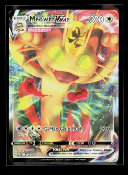 Meowth VMAX Holo Promo SWSH: Sword & Shield Promo Cards SWSH005 NM - Image 1