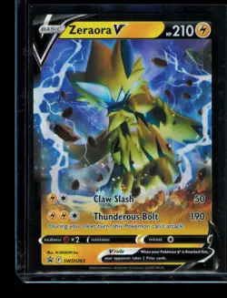Zeraora V Holo Promo SWSH: Sword & Shield Promo Cards SWSH263 NM - Image 1