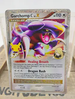 Pokemon Garchomp C LV.X Holo Card 145/147 Supreme Victors Celebrations - Image 1