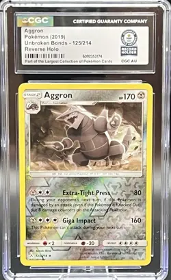 Pokemon CGC Slab Lot Guinness World Record 6 Cards Holo Mixed - Image 4