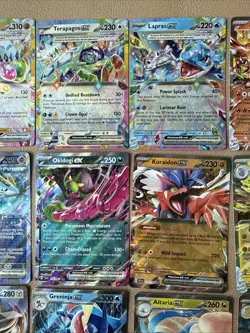 Pokemon TCG - EX Double Rare, EX and Halo Card Lot of 23 - Scarlet & Violet, Etc - Image 3