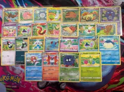Yukiko Baba Illustrator Lot Includes 25 Different Pokemon TCG Cards Total - Image 1