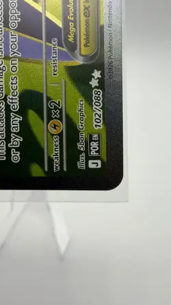 Mega Starmie ex 102/88 - ME03: Perfect Order (POR) Ultra Rare Holo Pokemon Card - Image 5