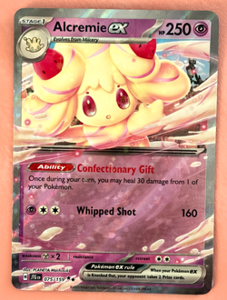 Alcremie ex ~Culinary Corner~ Pink & Pastel Gallery ~ Cute Foodie Pokemon Card - Image 1
