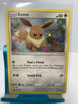 Pokemon Eevee Promo Black Star SM184 Card - Image 1