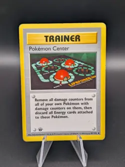 1999 Pokemon TCG Pokemon Center 85/102 Base Set 1st Edition Shadowless Card #85 - Image 1
