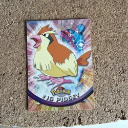 Pokemon Card Pidgey Topps Green Label #16 Series 1 - Image 1