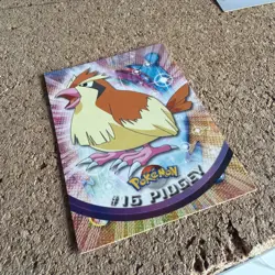 Pokemon Card Pidgey Topps Green Label #16 Series 1 - Image 3