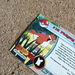 Pokemon Card Pidgey Topps Green Label #16 Series 1 - Image 5
