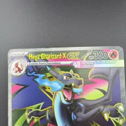Mega Charizard X EX Ultra Rare Holo 109/094 360 HP Pokemon Card - Image 3