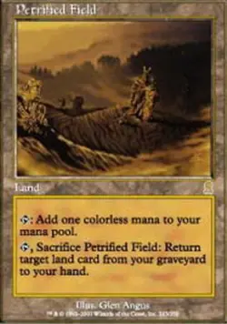 Petrified Field LP, English MTG Odyssey - Image 1