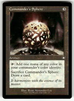 COMMANDER'S SPHERE (RETRO FRAME) #135 MTG COMMANDER: THE BROTHERS' WAR - Image 1