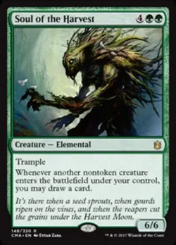 MTG Soul of the Harvest, Commander Anthology, Moderately Played, English - Image 1