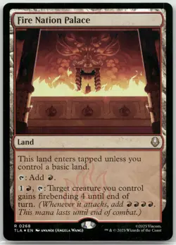 MTG Fire Nation Palace Foil NM Avatar: The Last Airbender Magic 268 - Image 1