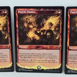 Lot of 3 Past in Flames Signature Spellbook Chandra - LP Light Play 3x - Image 4