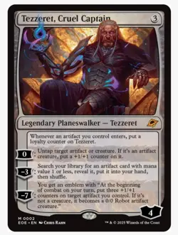 Tezzeret, Cruel Captain Edge of Eternities Regular - Image 1