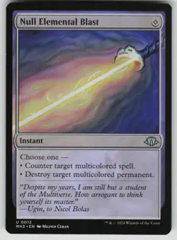 Null Elemental Blast Uncommon Modern Horizons 3 12 MTG Near Mint 2024 - Image 1