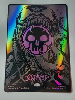 Swamp (1952) (Raised Foil) Secret Lair Drop Foil - Marvel, Venom Lands - Image 1