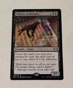 MTG Shadow of Mortality - Streets of New Capenna NM - Image 1