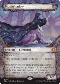 MOONSHADOW (0313) (SHOWCASE) 313 LORWYN ECLIPSED MAGIC: THE GATHERING NM/M - Image 1