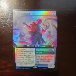 MTG Secrets of Strixhaven: Harmonized Trio(Extended Art Foil) - Image 1
