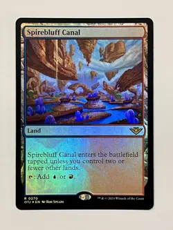 Spirebluff Canal Outlaws of Thunder Junction Foil - Image 1