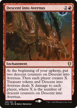 Descent into Avernus (FOIL) x1 - MTG CLB #169 - Image 1