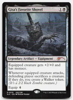 Gisa's Favorite Shovel 19 Mythic Magic: The Gathering Near Mint - Image 1