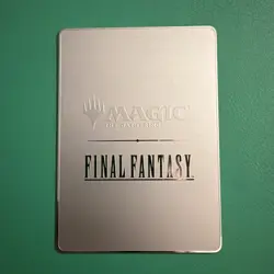 MTG FF Japanese Token – Sephiroth, One‑Winged Angel Stainless Steel Emblem - Image 4