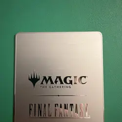 MTG FF Japanese Token – Sephiroth, One‑Winged Angel Stainless Steel Emblem - Image 5