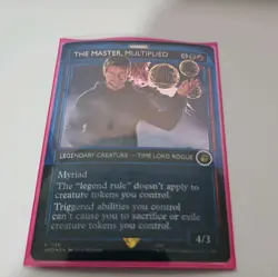 The Master, Multiplied (Showcase) (Surge Foil) Universes Beyond: Doctor Who Foil - Image 1