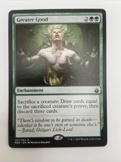 MTG Greater Good Battlebond 201/254 Regular Rare-LP - Image 1