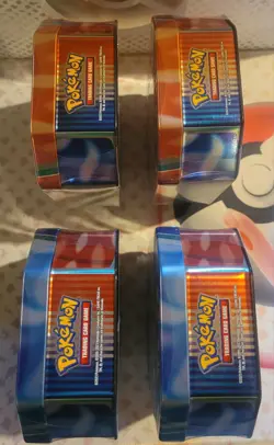 Pokemon TCG 4x Paldea Legends 2x Paldea Partners Tins 24x Packs Total New/Sealed - Image 4