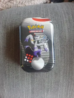 Pokemon TCG Unova Black Bolt & White Flare Mini Tin - Mienshao & Klingklang - Image 1