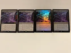 2x Rush of Dread FOIL 1x Extended Version 1x Regular NM MTG Thunder Junction - Image 1