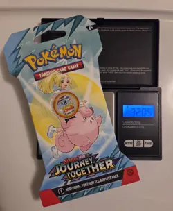 Pokemon Heavy! (32.05gs!) Journey Together Sleeved Booster Factory Sealed - Image 1