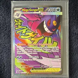Pokemon TCG Mega Gengar EX 269/217 XY Breakpoint Secret Rare Full Art Holo - Image 1
